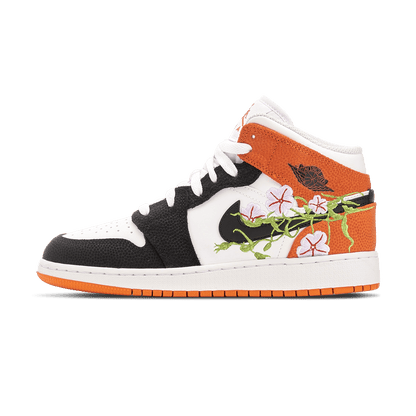 Air Jordan 1 Mid GS 'Basketball Blossom' — UK 13.5 | EU 32 | US 1Y — Front View