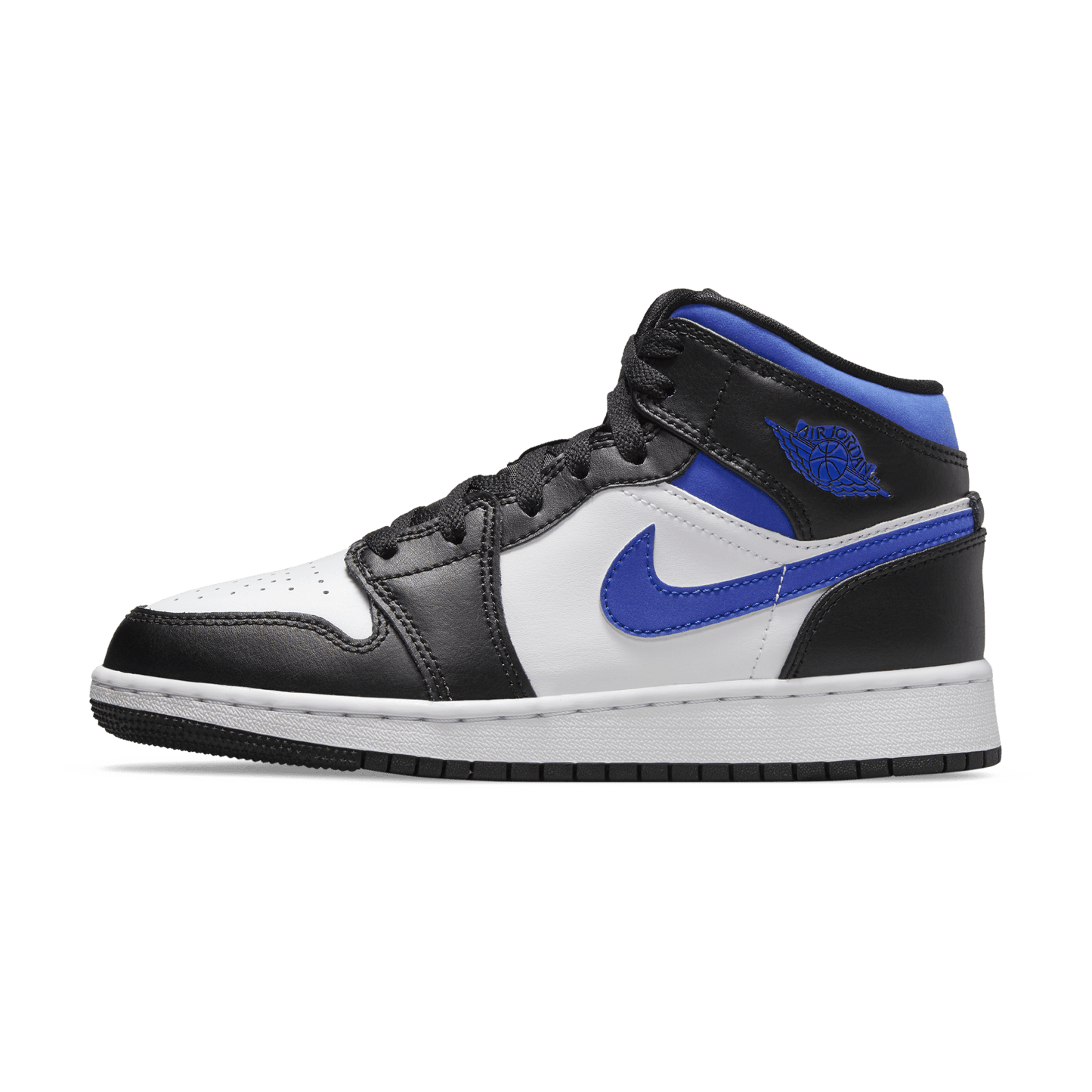 Air Jordan 1 Mid GS 'Racer Blue' — UK 13.5 | EU 32 | US 1Y — Front View