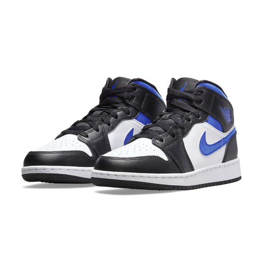 Air Jordan 1 Mid GS 'Racer Blue' — UK 13.5 | EU 32 | US 1Y — Side View