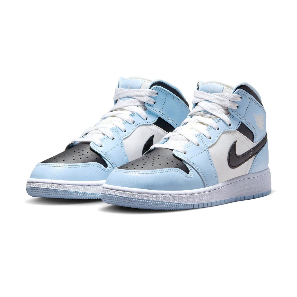 Air Jordan 1 Mid GS 'Ice Blue' — UK 13.5 | EU 32 | US 1Y — Back View