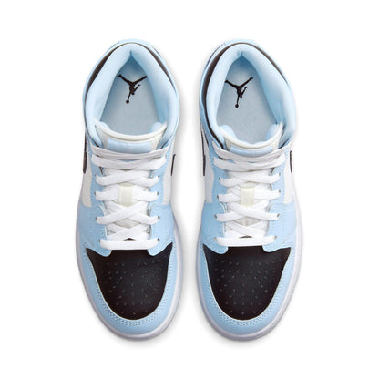 Air Jordan 1 Mid GS 'Ice Blue' — UK 13.5 | EU 32 | US 1Y — Top View
