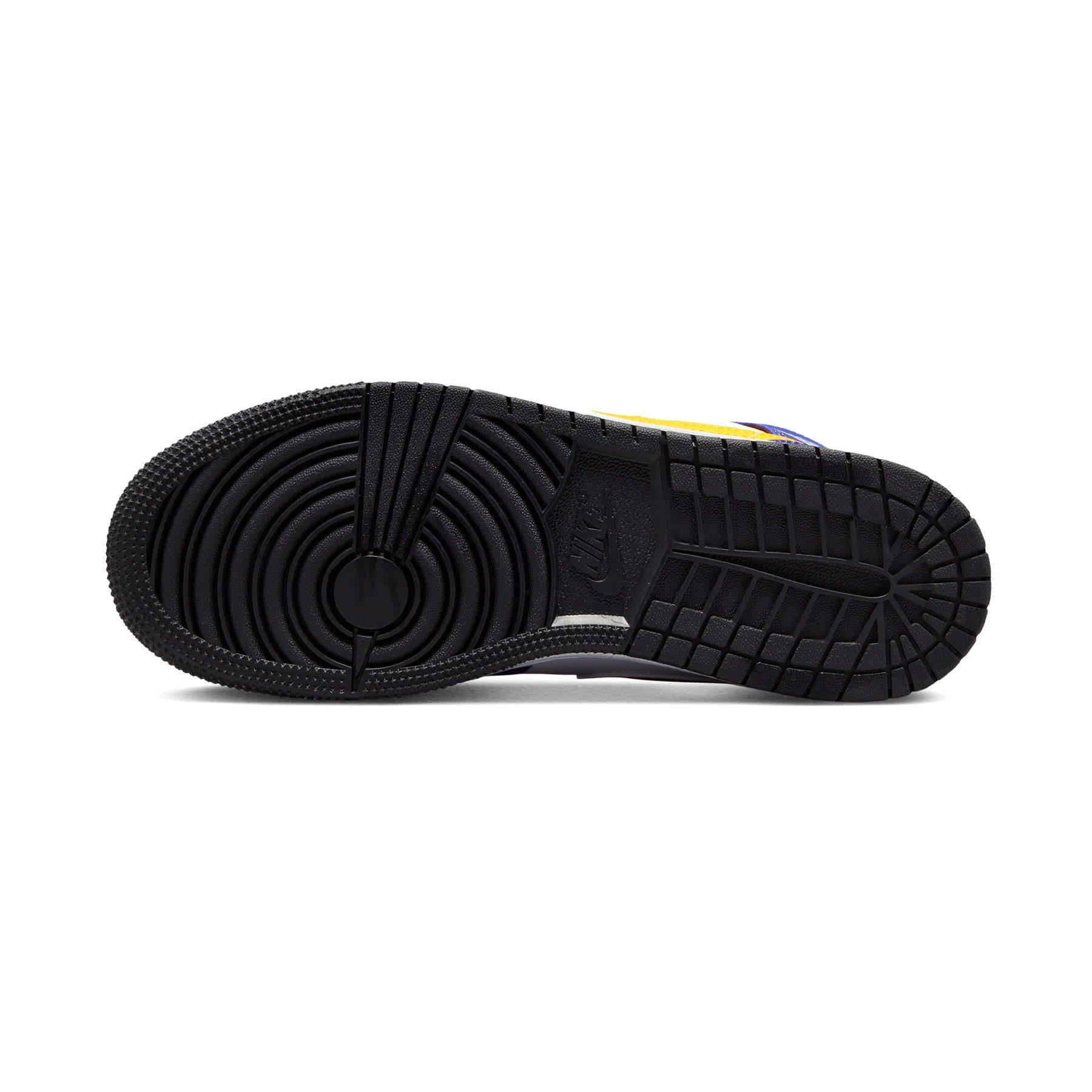 Air Jordan 1 Mid GS 'Lakers' — UK 13.5 | EU 32 | US 1Y — Detail View