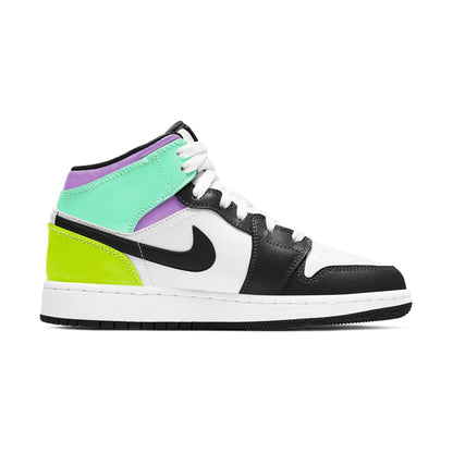 Air Jordan 1 Mid GS 'Pastel' — UK 13.5 | EU 32 | US 1Y — Side View