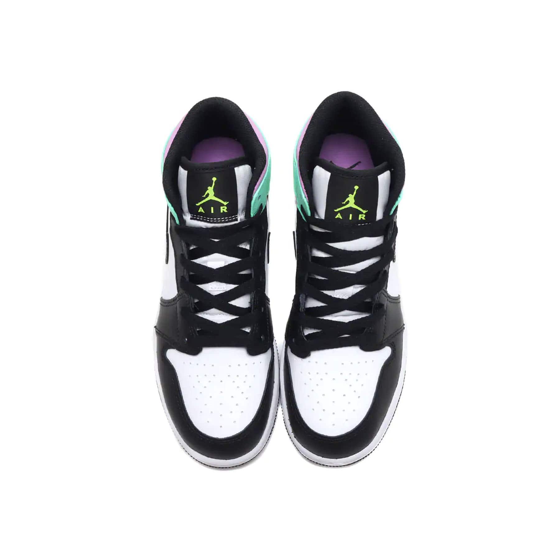 Air Jordan 1 Mid GS 'Pastel' — UK 13.5 | EU 32 | US 1Y — Back View