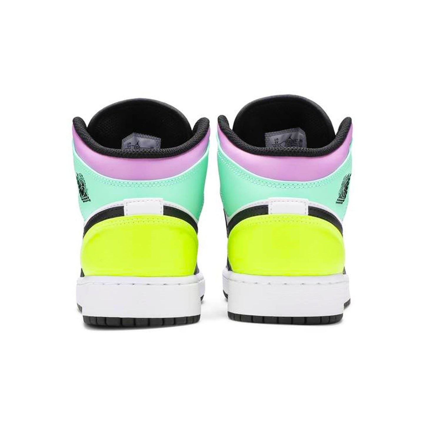 Air Jordan 1 Mid GS 'Pastel' — UK 13.5 | EU 32 | US 1Y — Top View