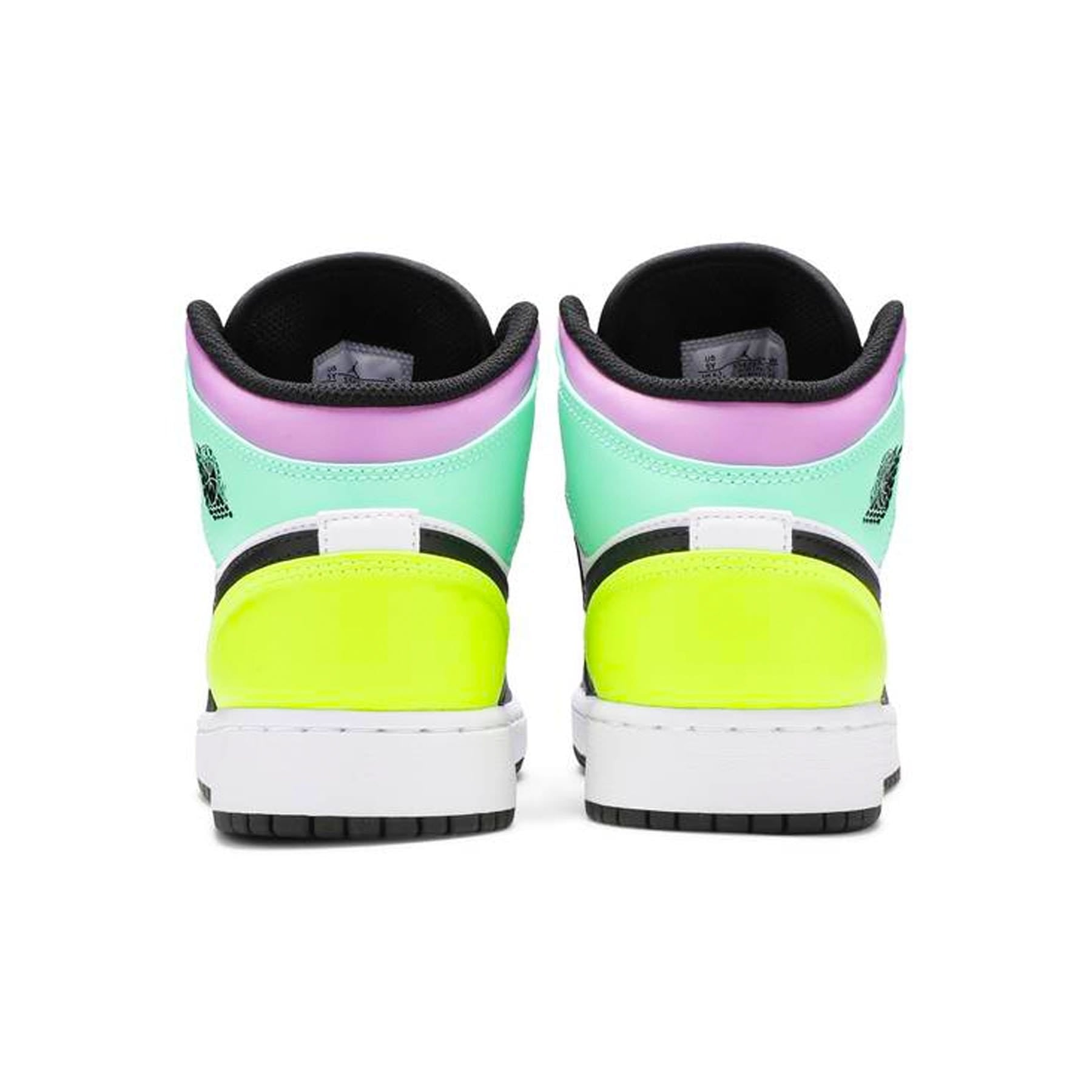 Air Jordan 1 Mid GS 'Pastel' — UK 13.5 | EU 32 | US 1Y — Top View