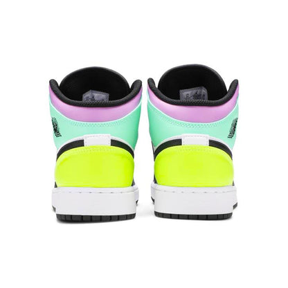 Air Jordan 1 Mid GS 'Pastel' — UK 13.5 | EU 32 | US 1Y — Top View