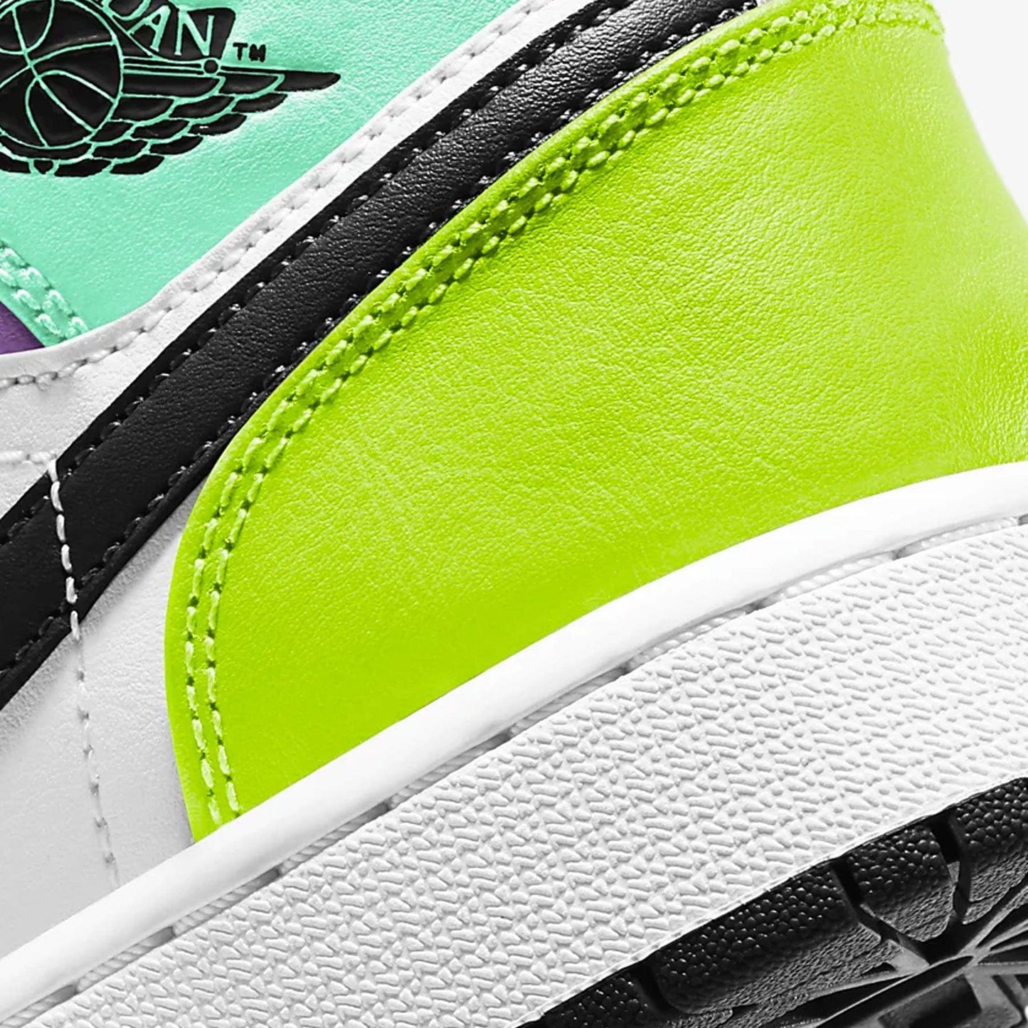 Air Jordan 1 Mid GS 'Pastel' — UK 13.5 | EU 32 | US 1Y — Lifestyle View