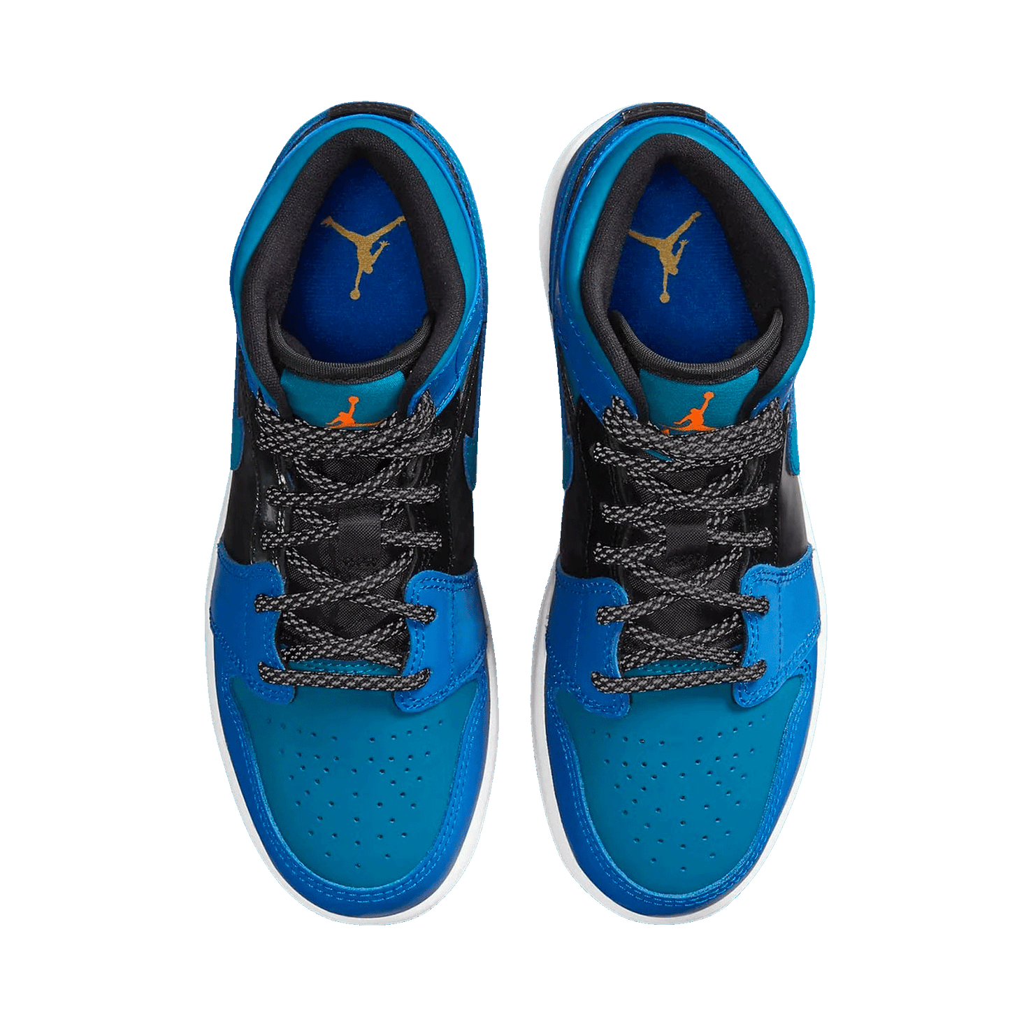 Air Jordan 1 Mid GS 'Racer Blue' — UK 13.5 | EU 32 | US 1Y — Back View