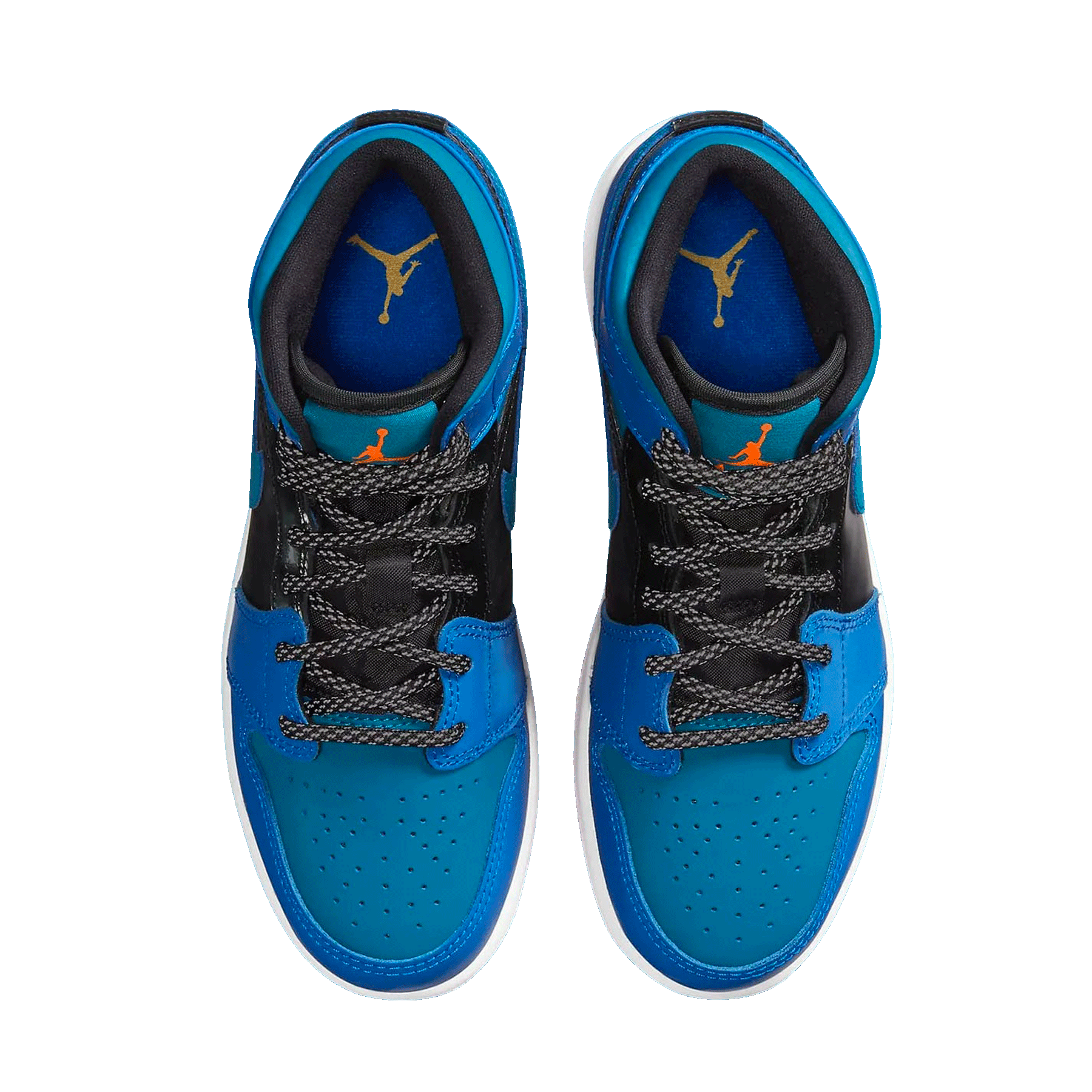 Air Jordan 1 Mid GS 'Racer Blue' — UK 13.5 | EU 32 | US 1Y — Back View