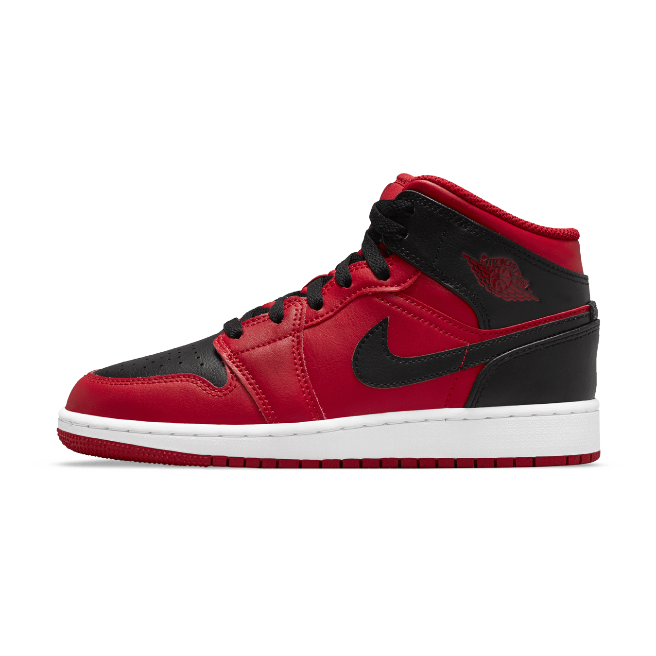 Air Jordan 1 Mid GS 'Reverse Bred' — UK 13.5 | EU 32 | US 1Y — Front View