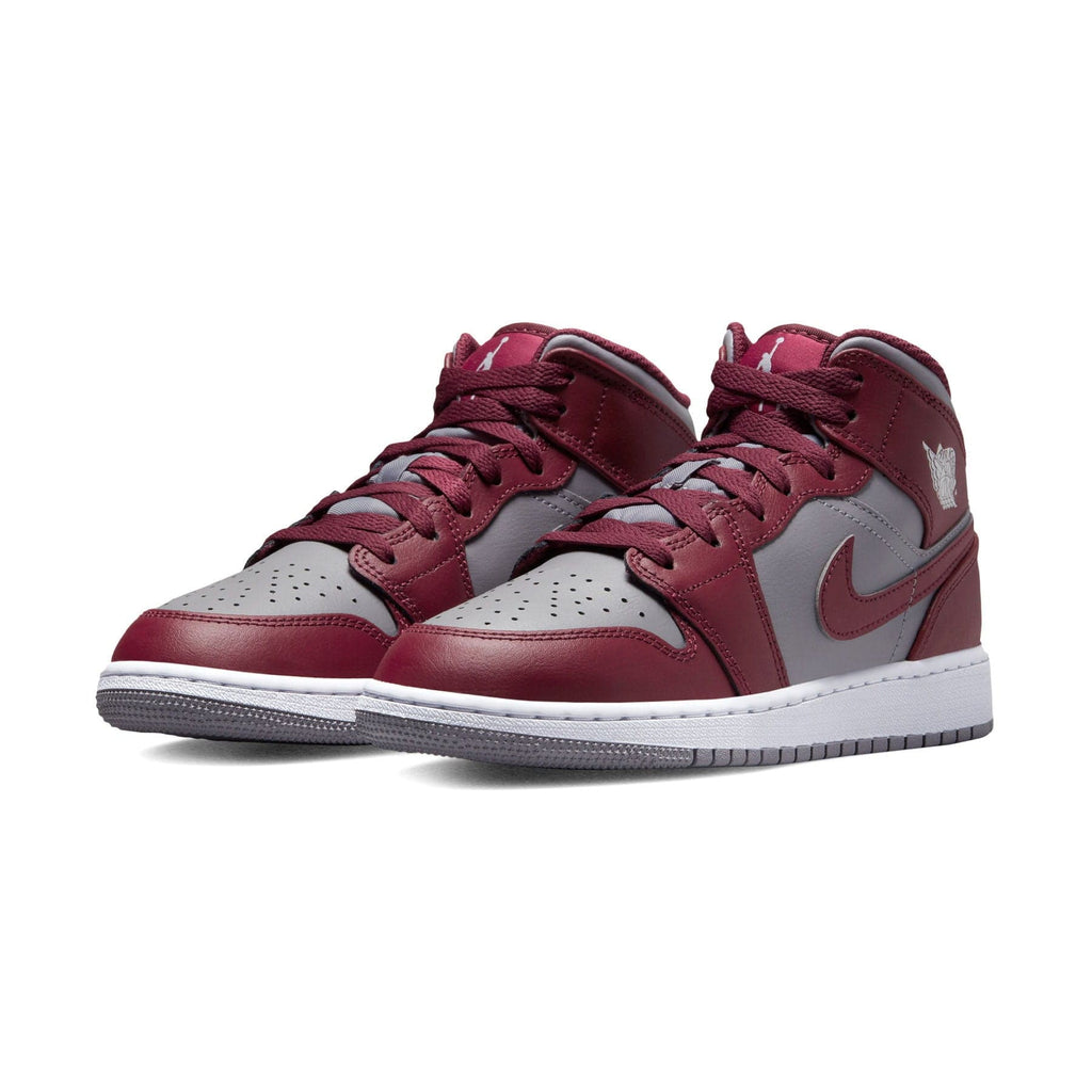 Air Jordan 1 Mid GS 'Cherrywood Red' — UK 13.5 | EU 32 | US 1Y — Side View