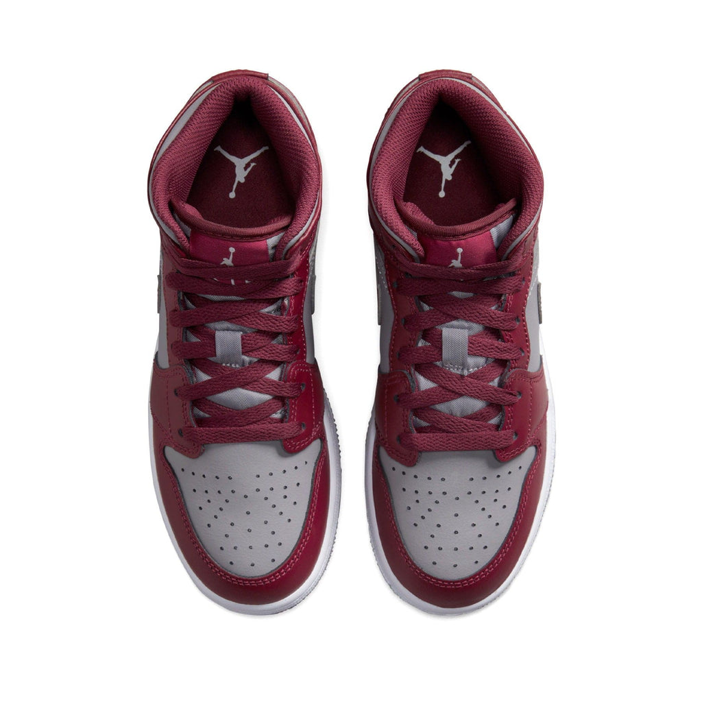Air Jordan 1 Mid GS 'Cherrywood Red' — UK 13.5 | EU 32 | US 1Y — Back View
