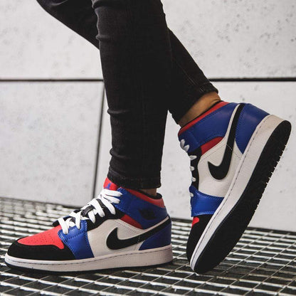 Air Jordan 1 Mid GS 'Top 3' — UK 13.5 | EU 32 | US 1Y — Alternate View 7