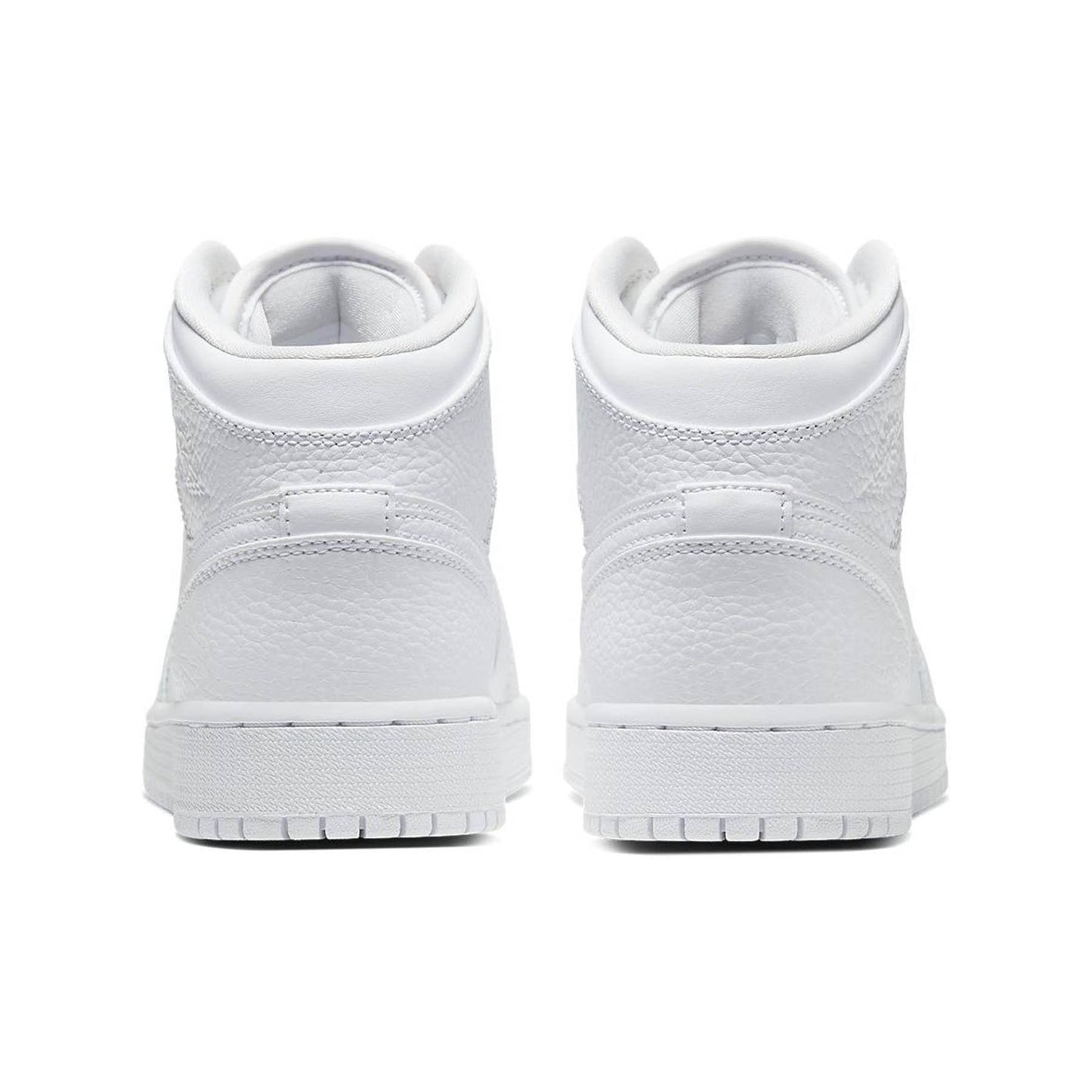 Air Jordan 1 Mid GS 'Triple White' — UK 13.5 | EU 32 | US 1Y — Lifestyle View
