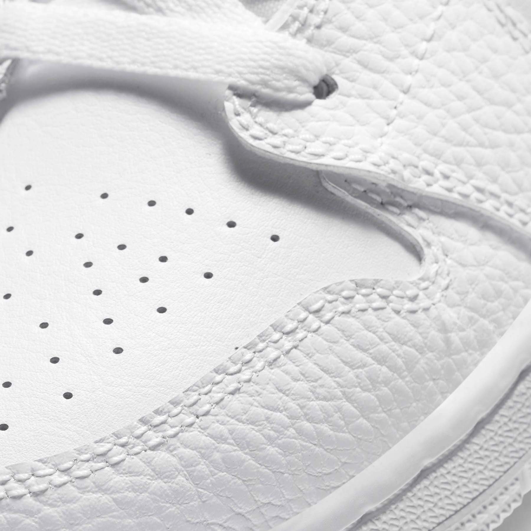 Air Jordan 1 Mid GS 'Triple White' — UK 13.5 | EU 32 | US 1Y — Alternate View 8