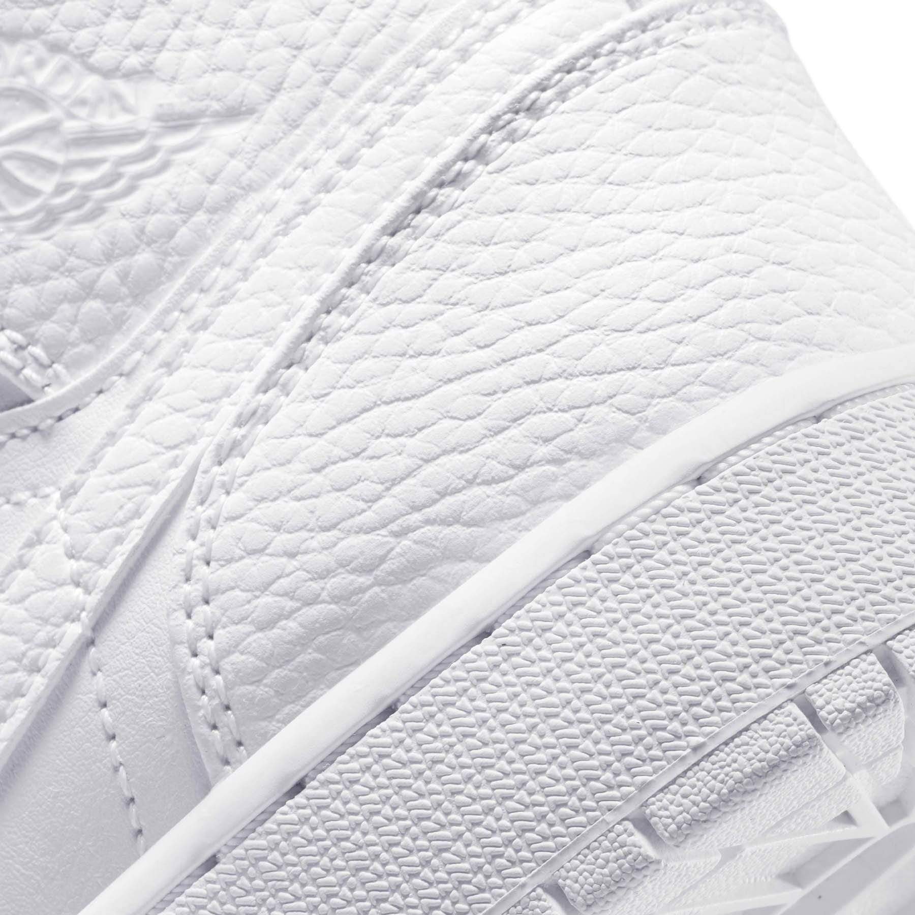 Air Jordan 1 Mid GS 'Triple White' — UK 13.5 | EU 32 | US 1Y — Alternate View 7
