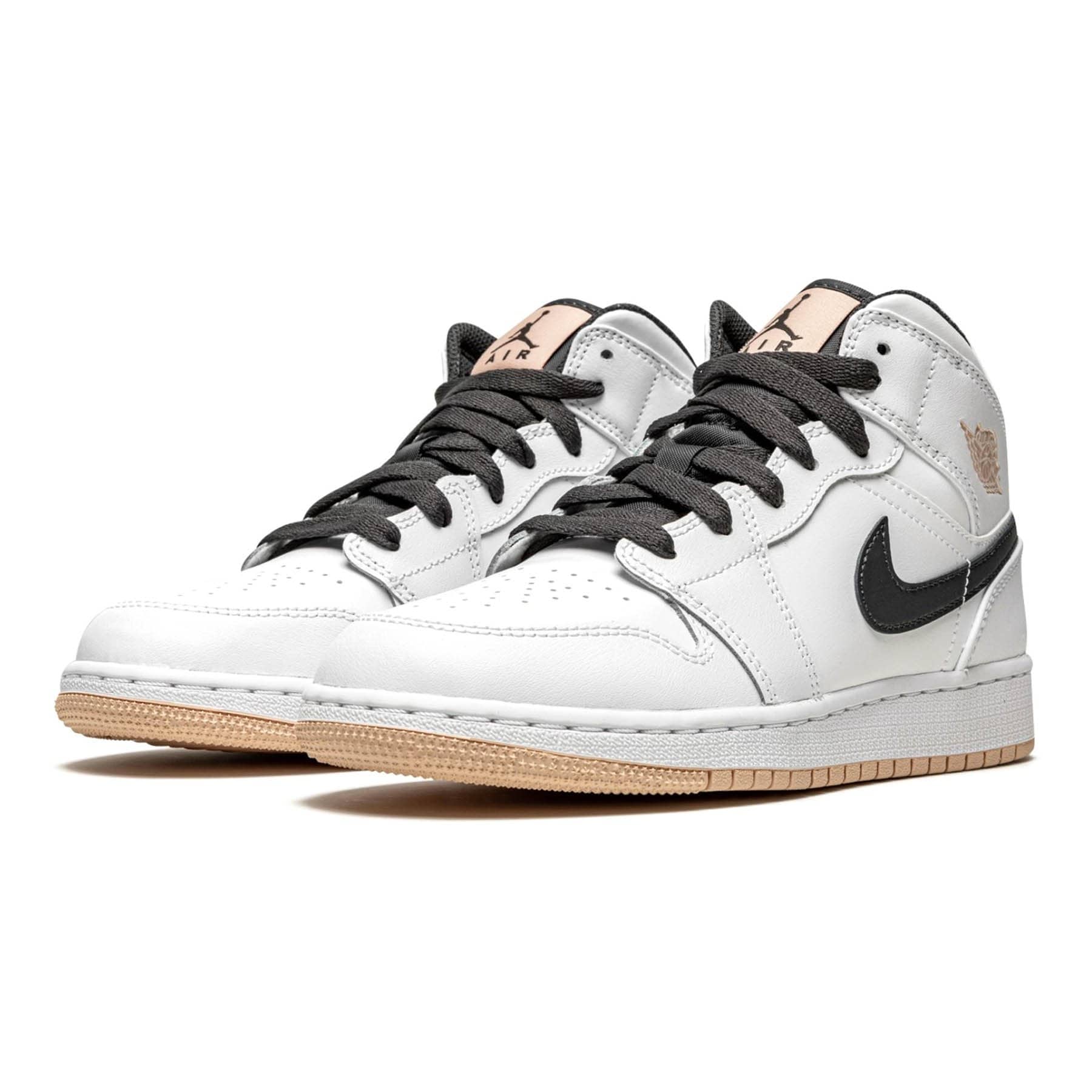 Air Jordan 1 Mid GS 'White Arctic Orange' — UK 13.5 | EU 32 | US 1Y — Side View