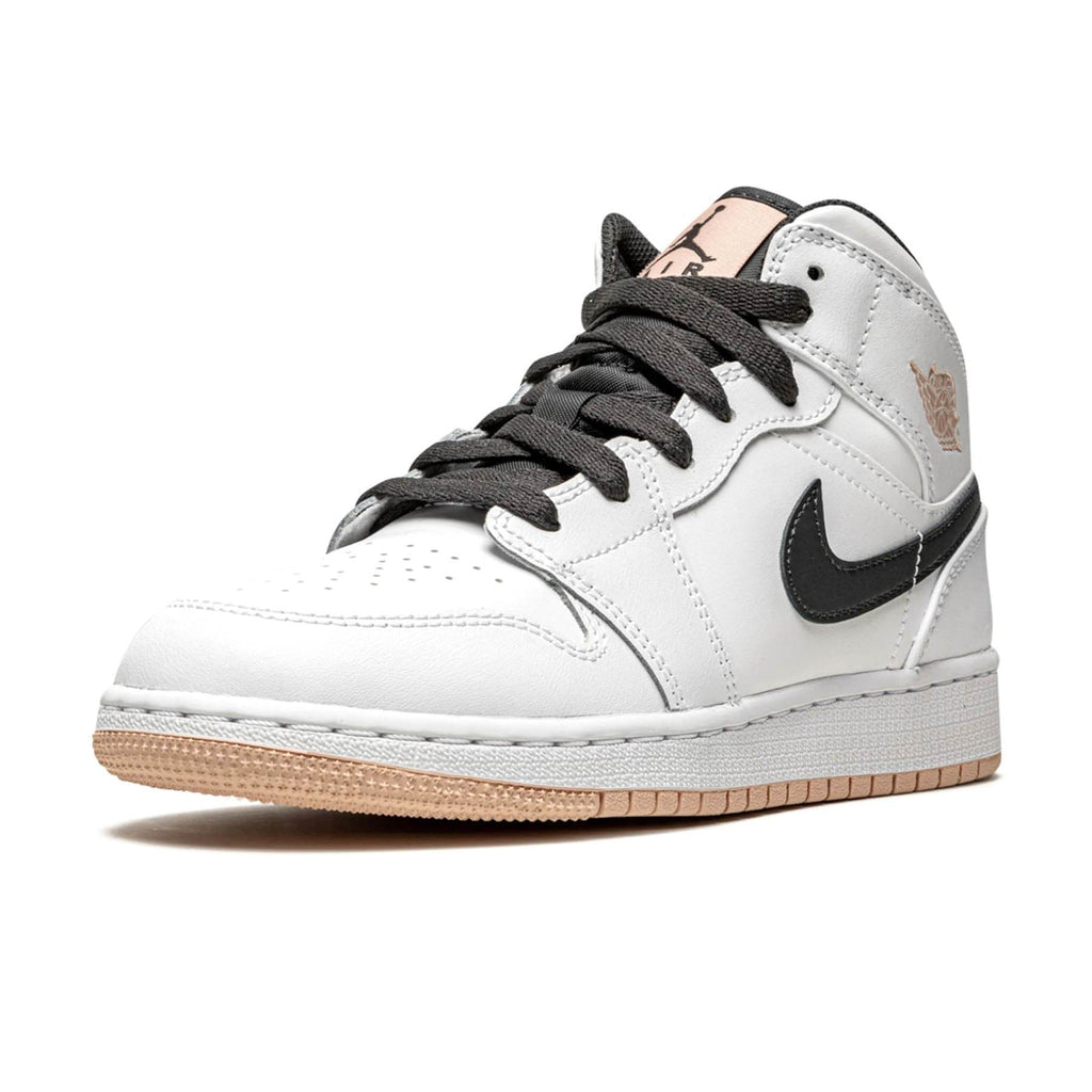 Air Jordan 1 Mid GS 'White Arctic Orange' — UK 13.5 | EU 32 | US 1Y — Top View