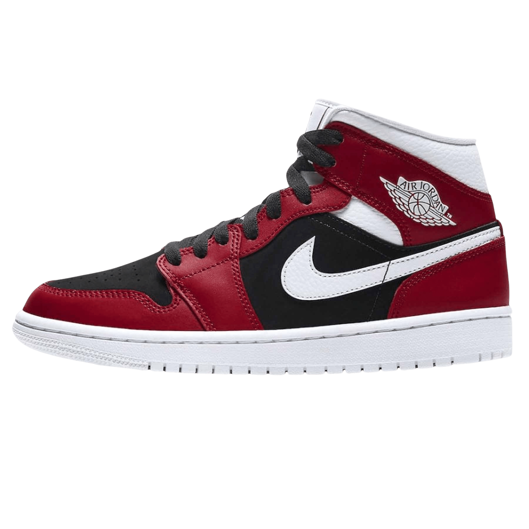 Air Jordan 1 Wmns Mid 'Gym Red Black' — UK 2.5 | EU 35.5 | US 5 — Front View