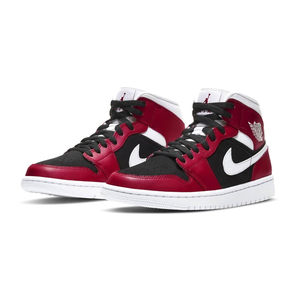 Air Jordan 1 Wmns Mid 'Gym Red Black' — UK 2.5 | EU 35.5 | US 5 — Side View