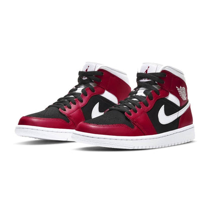 Air Jordan 1 Wmns Mid 'Gym Red Black' — UK 2.5 | EU 35.5 | US 5 — Side View