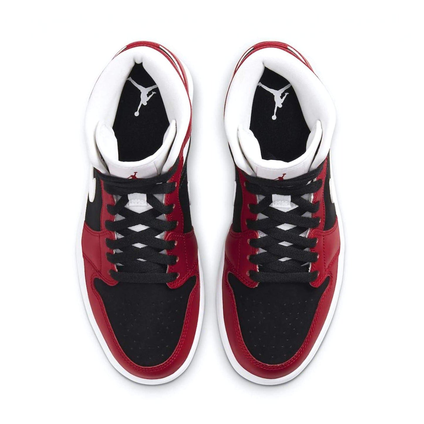 Air Jordan 1 Wmns Mid 'Gym Red Black' — UK 2.5 | EU 35.5 | US 5 — Back View
