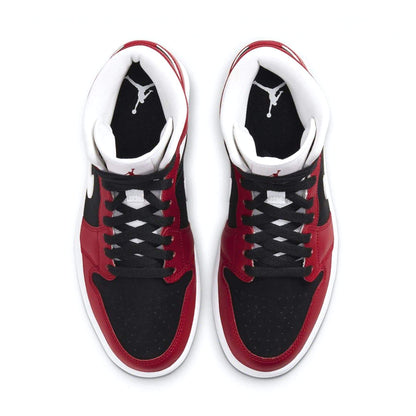 Air Jordan 1 Wmns Mid 'Gym Red Black' — UK 2.5 | EU 35.5 | US 5 — Back View