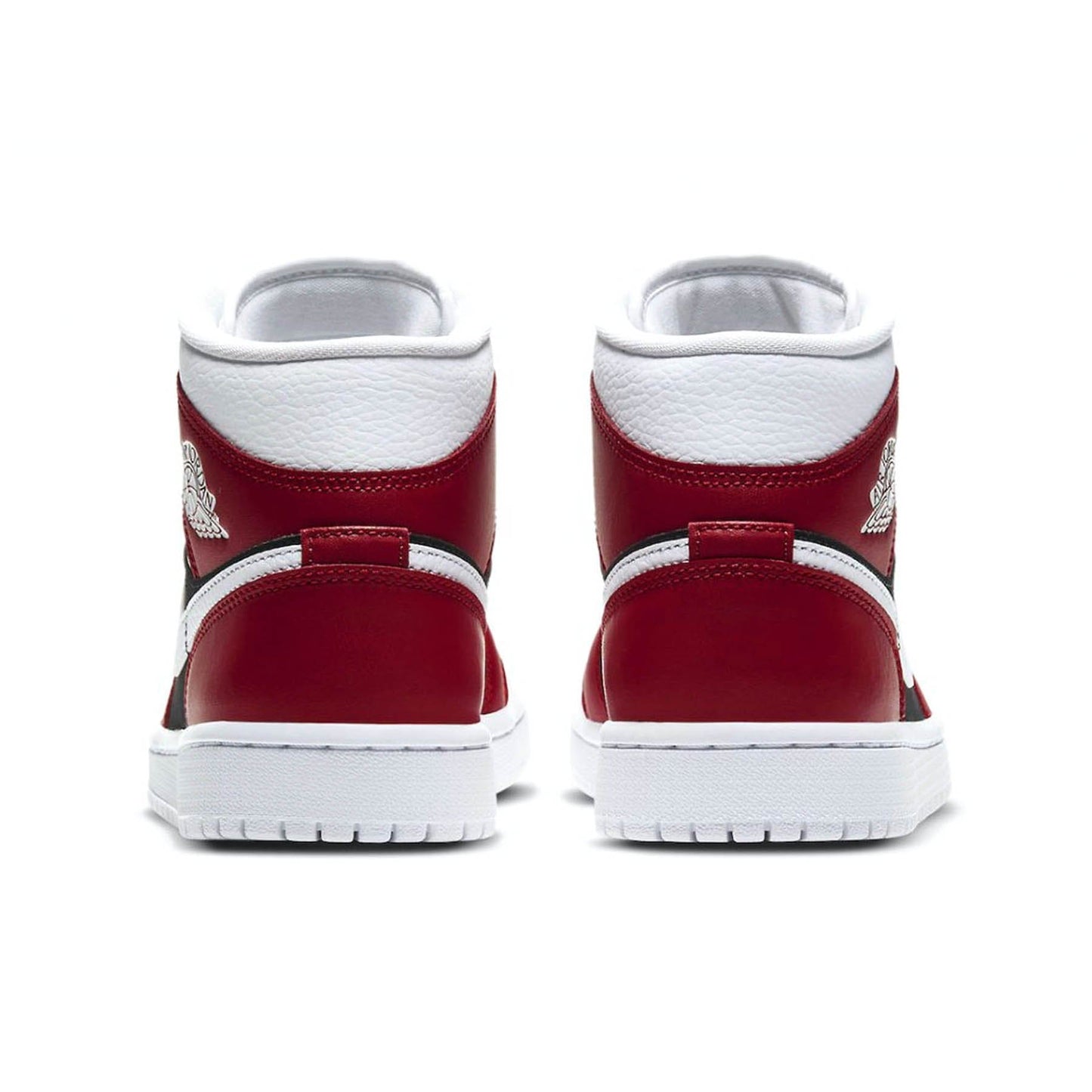 Air Jordan 1 Wmns Mid 'Gym Red Black' — UK 2.5 | EU 35.5 | US 5 — Top View