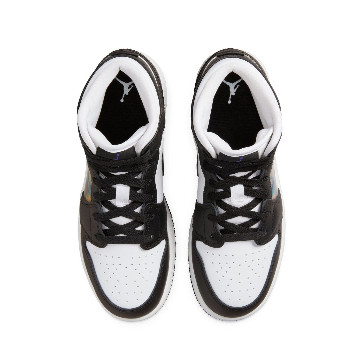 Air Jordan 1 Mid GS 'Hologram' — UK 13.5 | EU 32 | US 1Y — Back View