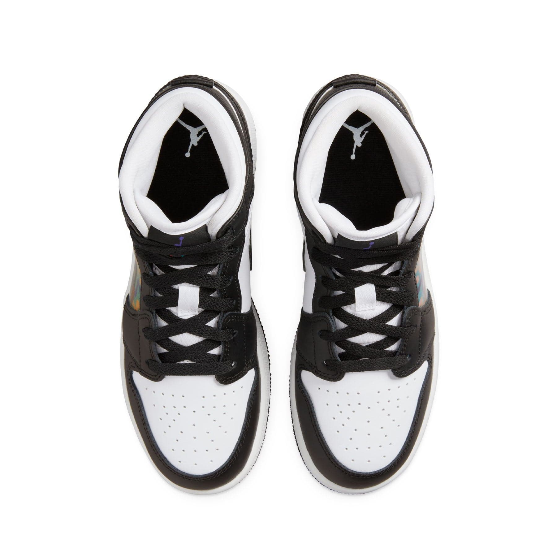 Air Jordan 1 Mid GS 'Hologram' — UK 13.5 | EU 32 | US 1Y — Back View