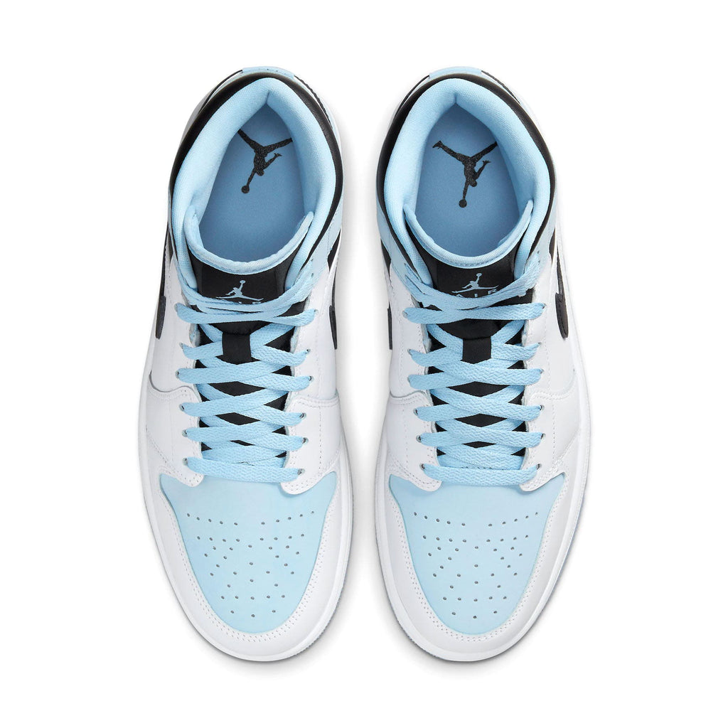 Air Jordan 1 Mid SE 'White Ice Blue' — UK 3 | EU 35.5 | US 3.5 — Back View