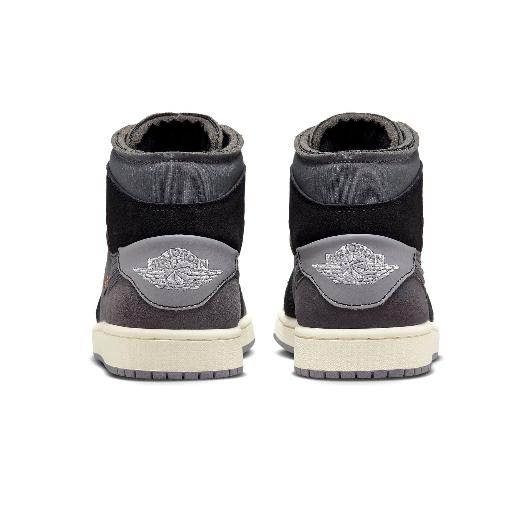 Air Jordan 1 Mid SE Craft 'Inside Out - Black' — UK 3 | EU 35.5 | US 3.5 — Top View