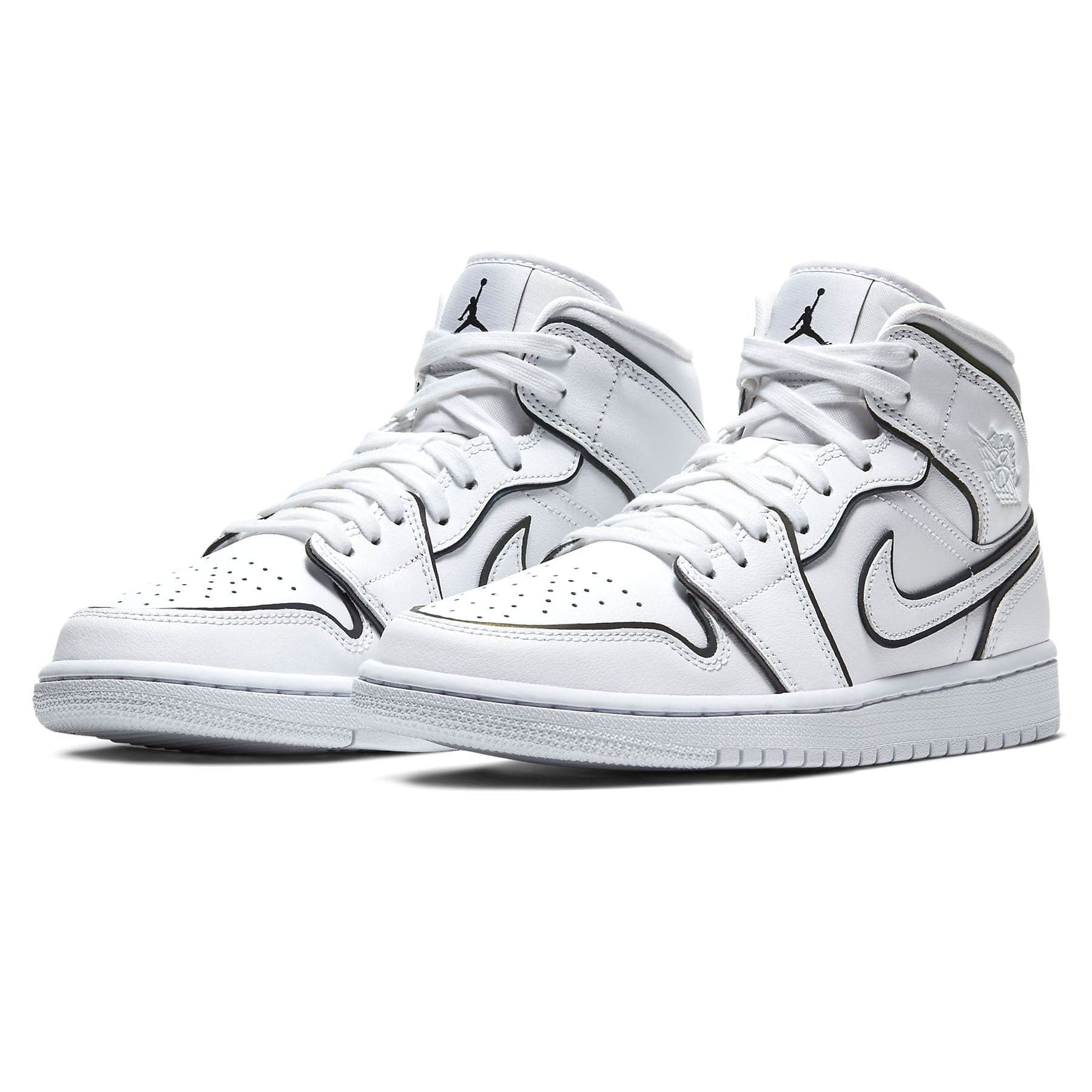 Air Jordan 1 Mid SE Wmns 'Iridescent Trim' — UK 2.5 | EU 35.5 | US 5 — Side View