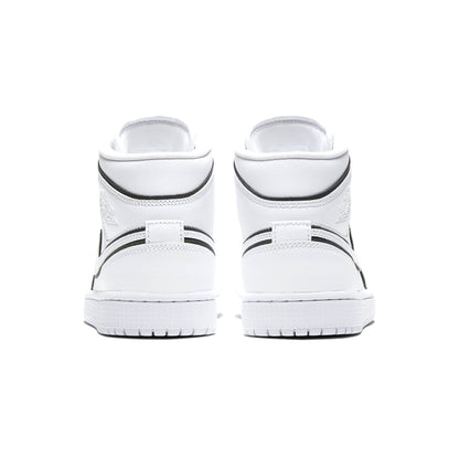 Air Jordan 1 Mid SE Wmns 'Iridescent Trim' — UK 2.5 | EU 35.5 | US 5 — Top View