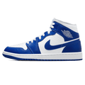 Air Jordan 1 Mid Wmns 'Kentucky Blue' — UK 2.5 | EU 35.5 | US 5 — Front View