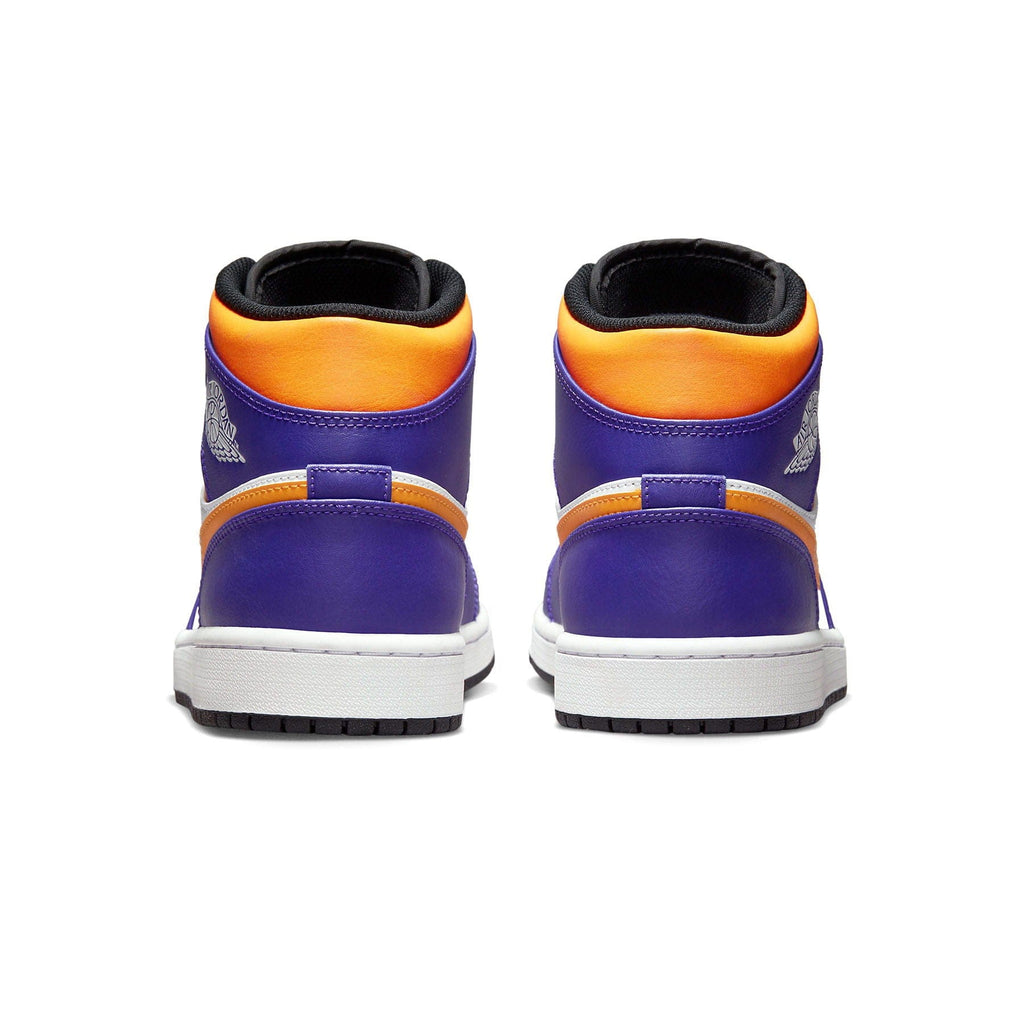 Air Jordan 1 Mid 'Lakers' — UK 3 | EU 35.5 | US 3.5 — Side View