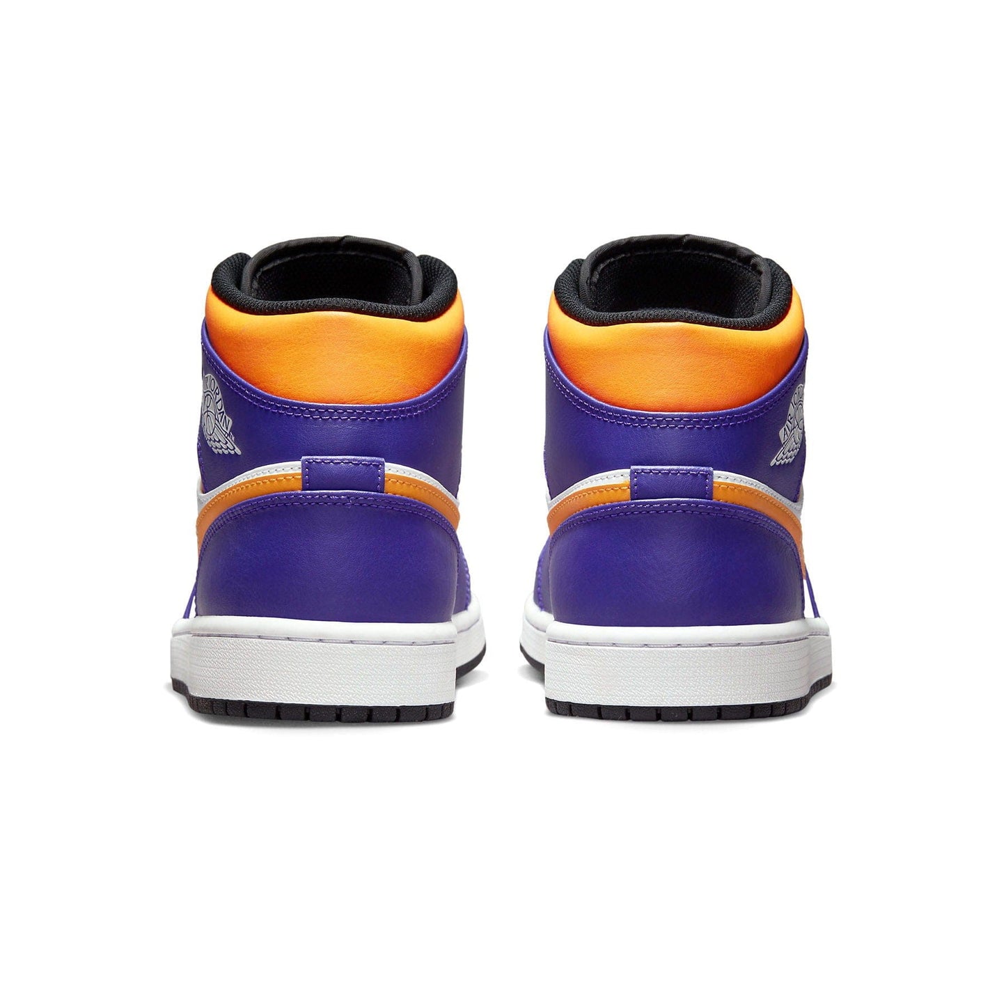 Air Jordan 1 Mid 'Lakers' — UK 3 | EU 35.5 | US 3.5 — Side View