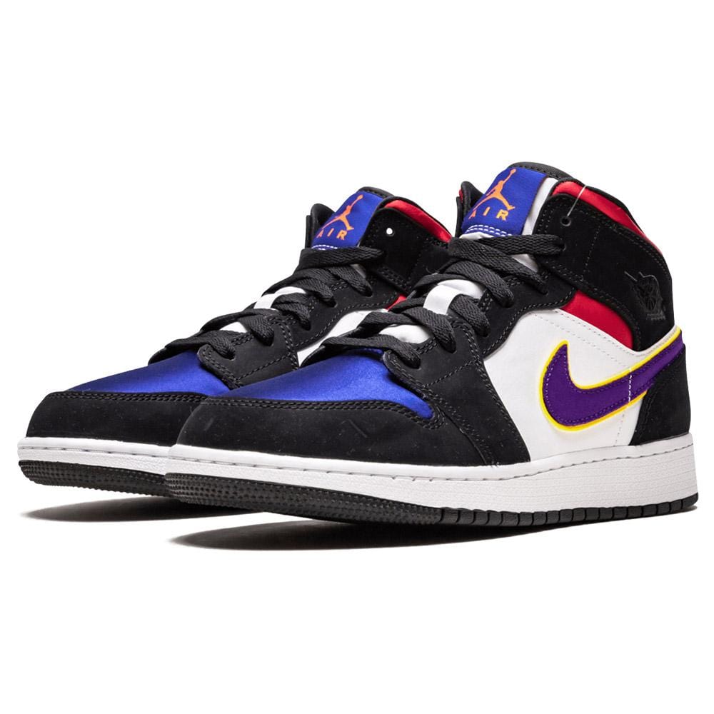 Air Jordan 1 Mid SE GS 'Rivals' — UK 13.5 | EU 32 | US 1Y — Side View