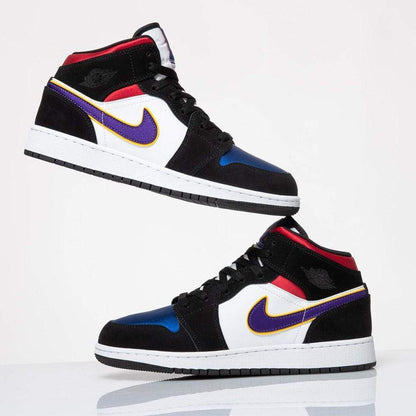 Air Jordan 1 Mid SE GS 'Rivals' — UK 13.5 | EU 32 | US 1Y — Lifestyle View