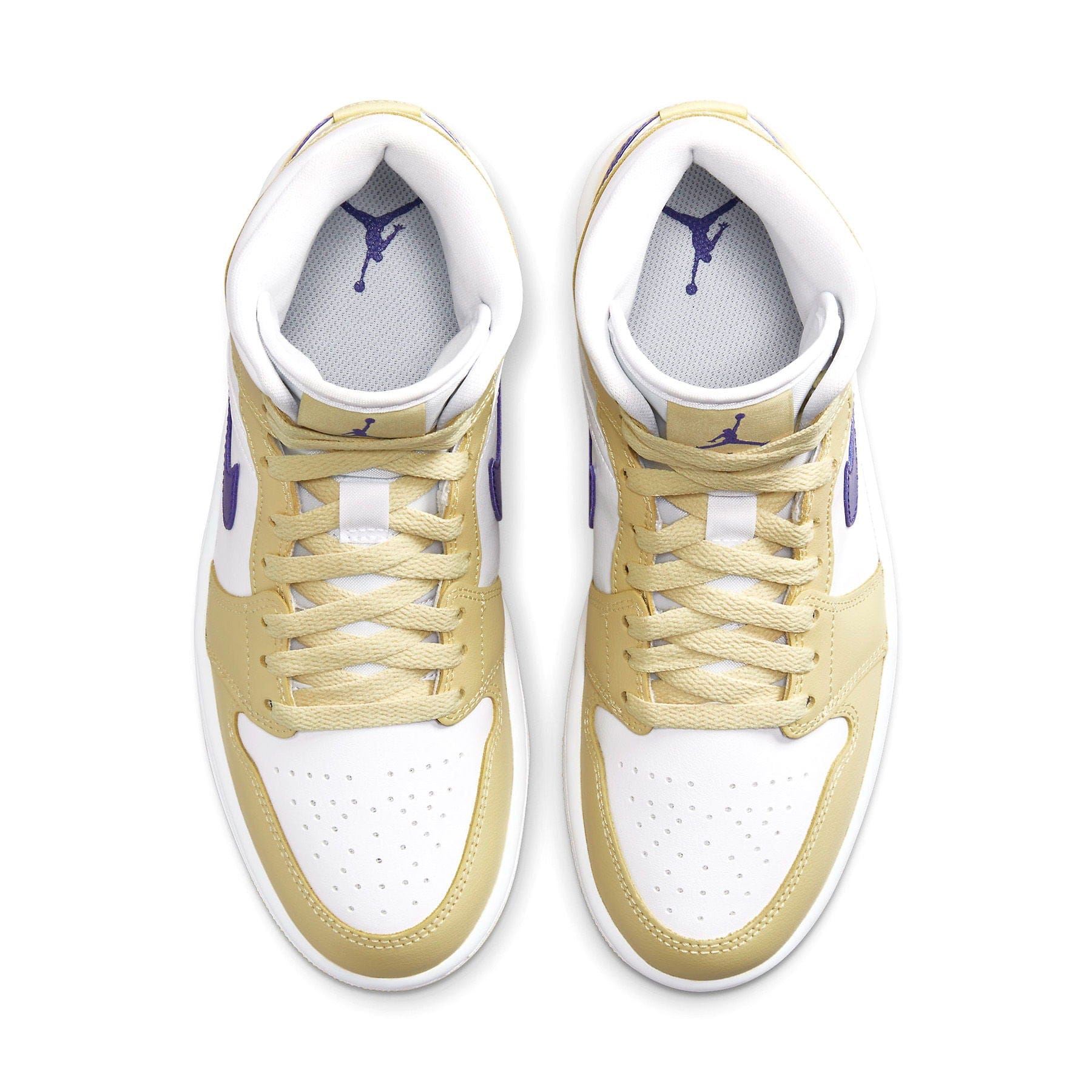 Air Jordan 1 Mid  Wmns 'Lemon Wash' — UK 2.5 | EU 35.5 | US 5 — Back View