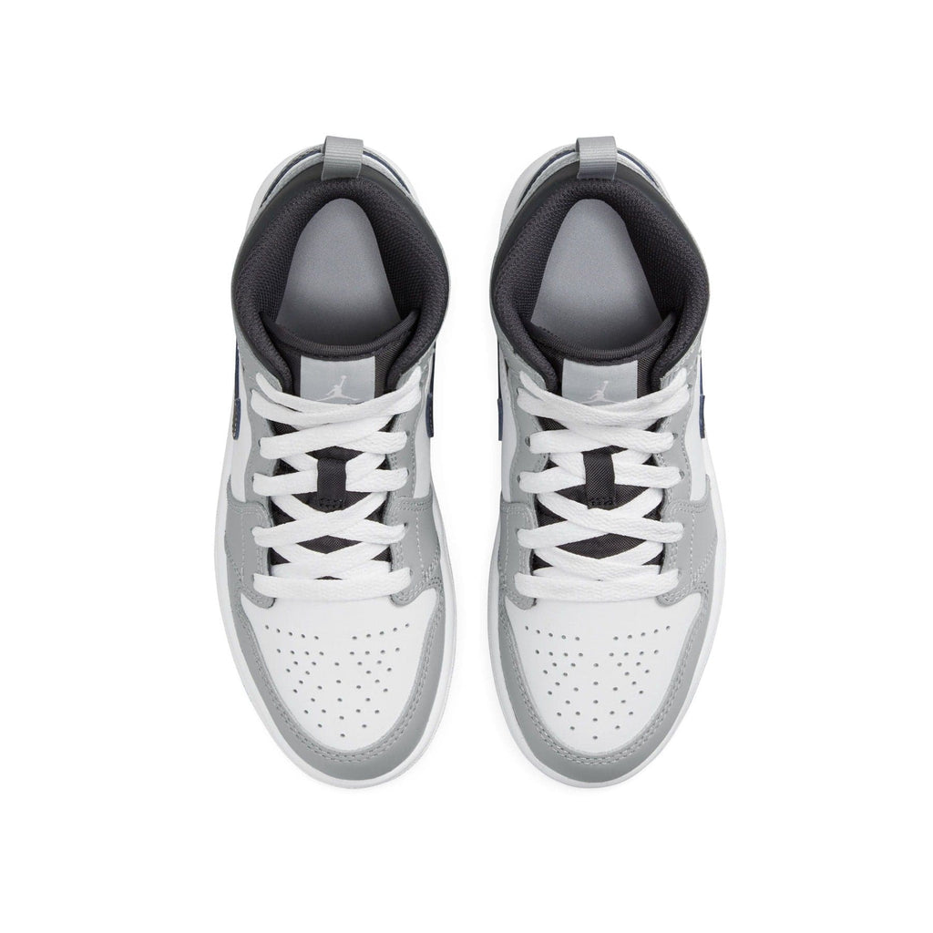 Air Jordan 1 Mid PS Light Smoke Grey — UK 10C | EU 27.5 | US 10.5C — Back View
