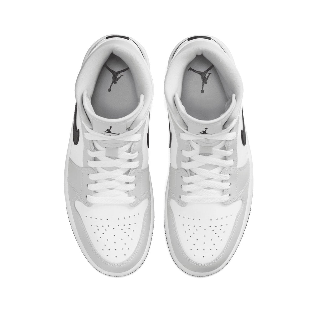 Air Jordan 1 Mid Wmns 'Light Smoke Grey' — UK 2.5 | EU 35.5 | US 5 — Back View