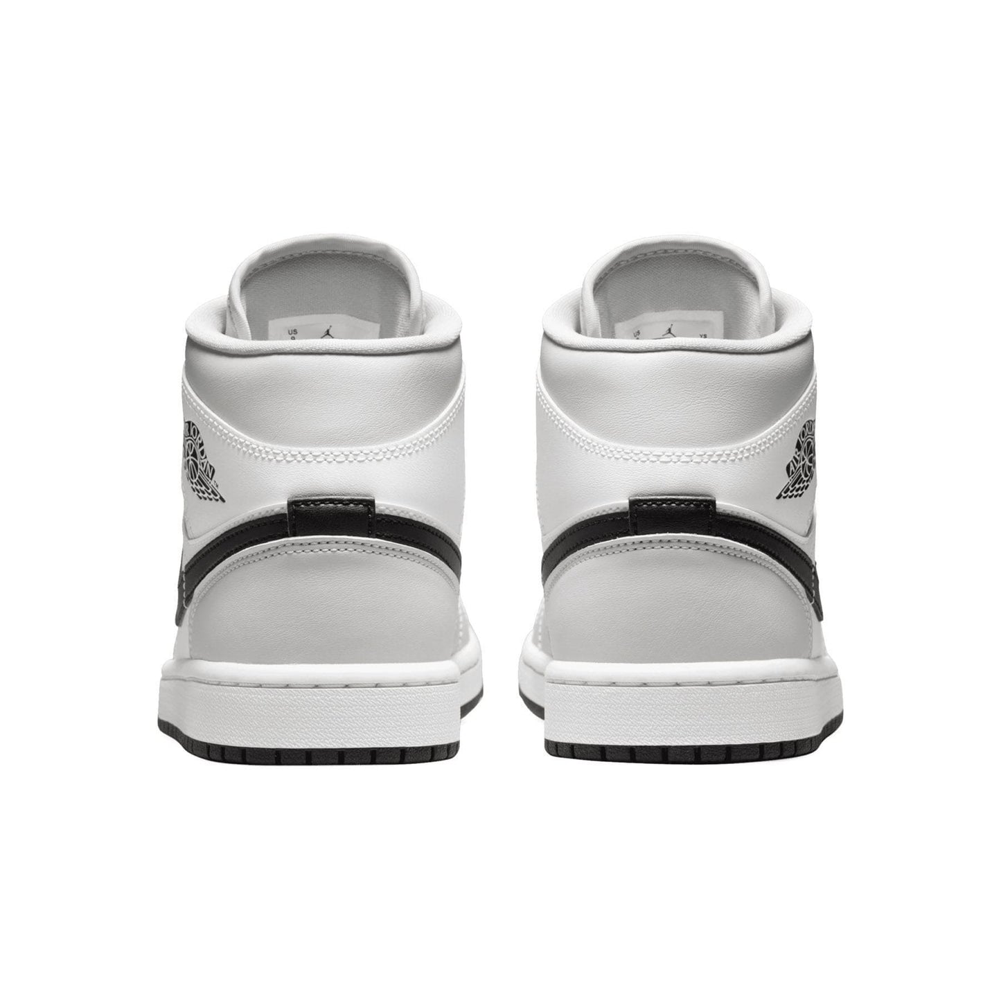 Air Jordan 1 Mid Wmns 'Light Smoke Grey' — UK 2.5 | EU 35.5 | US 5 — Top View