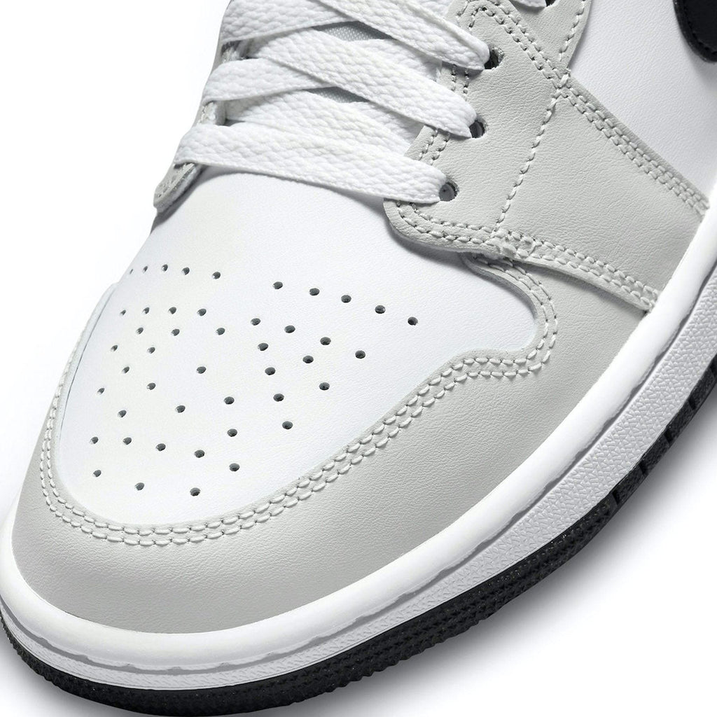 Air Jordan 1 Mid Wmns 'Light Smoke Grey' — UK 2.5 | EU 35.5 | US 5 — Lifestyle View