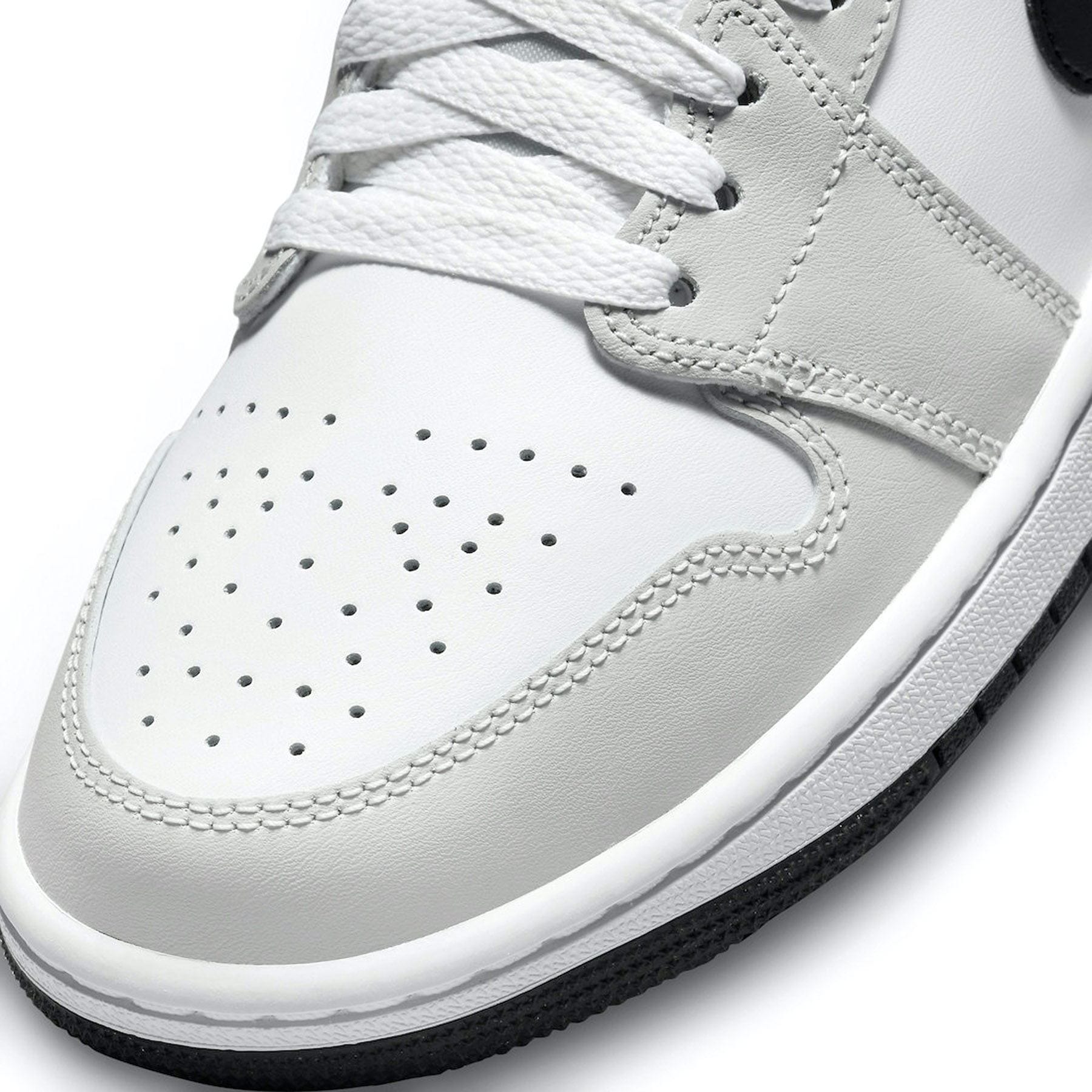 Air Jordan 1 Mid Wmns 'Light Smoke Grey' — UK 2.5 | EU 35.5 | US 5 — Lifestyle View