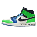 Melody Ehsani x Wmns Air Jordan 1 Mid 'Fearless' — UK 2.5 | EU 35.5 | US 5 — Front View