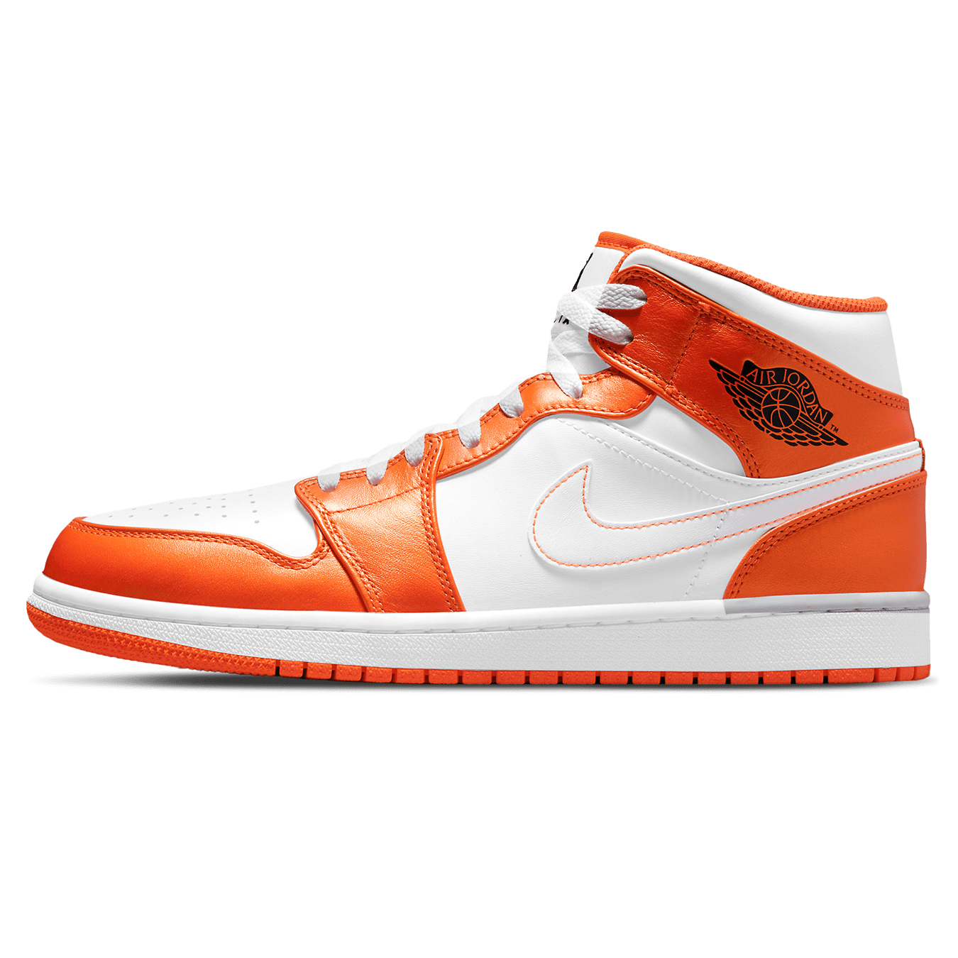 Air Jordan 1 Mid SE 'Electro Orange' — UK 3 | EU 35.5 | US 3.5 — Front View
