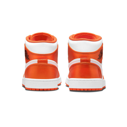 Air Jordan 1 Mid SE 'Electro Orange' — UK 3 | EU 35.5 | US 3.5 — Top View
