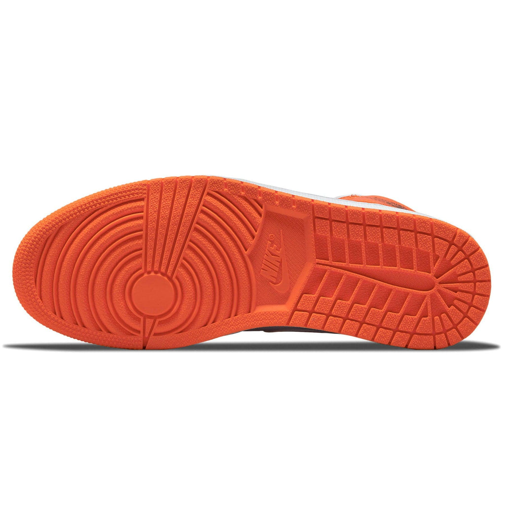 Air Jordan 1 Mid SE 'Electro Orange' — UK 3 | EU 35.5 | US 3.5 — Side View